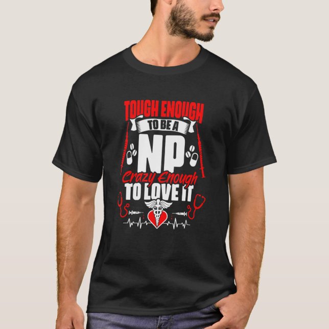 Camiseta Dificultad Para Ser Una Enfermera De Enfermería Mé (Anverso)