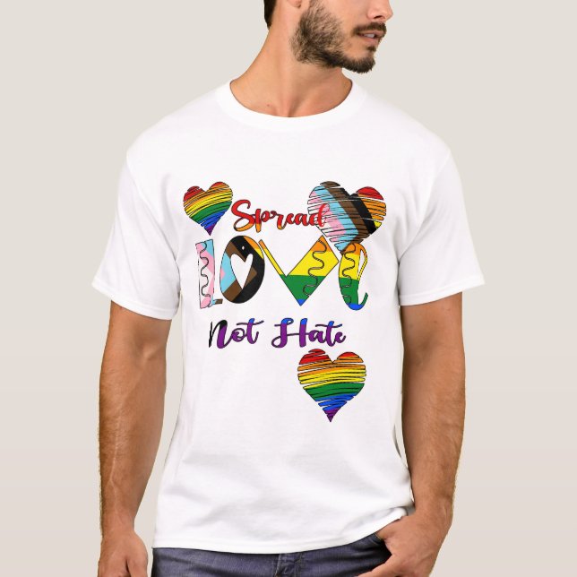 Camiseta Difunde Amor No Odio  (Anverso)