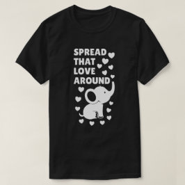 Camiseta Difunde el amor por ahí