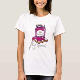 Camiseta Difunde el Evangelio Cristiano Divertido