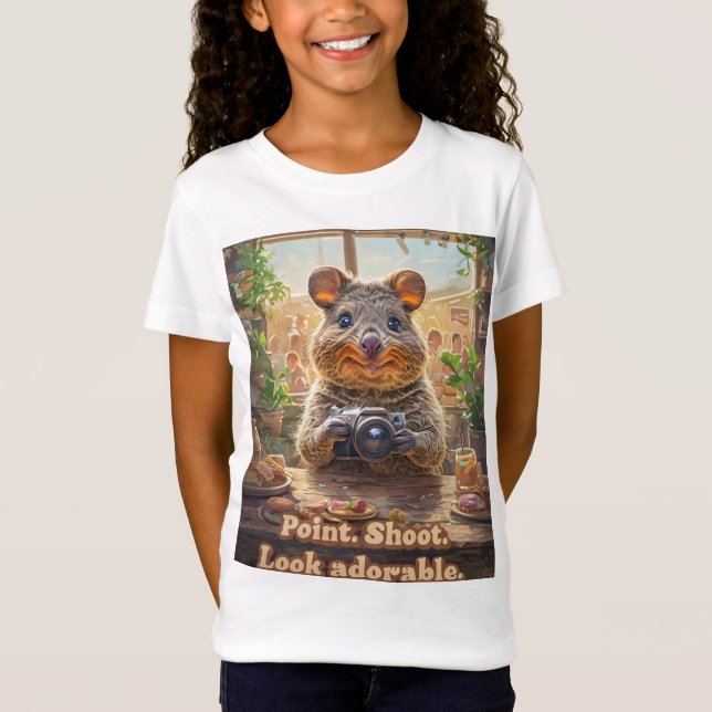 Camiseta ¡Difunde Sonrisas con nuestro alegre Tee de Quokka (Anverso)