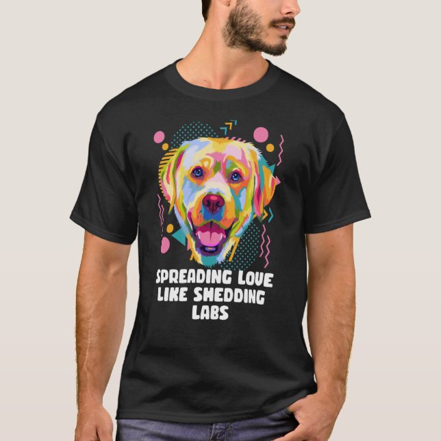 Camiseta Difundiendo amor como despojando a laboristas Labr (Anverso)