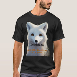 Camiseta Difundiendo joy Arctic Fox Holiday