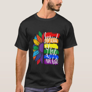 Camiseta Difundir amor no odio, ORGULLO LGBT