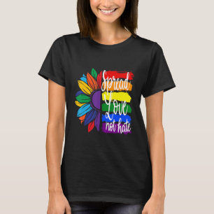 Camiseta Difundir amor no odio, ORGULLO LGBT