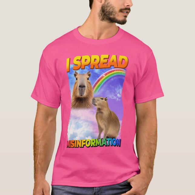 Camiseta Difundir información errónea (Anverso)