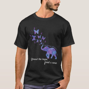 Camiseta Difundir La Esperanza Encuentra Una Cure Alzheimer