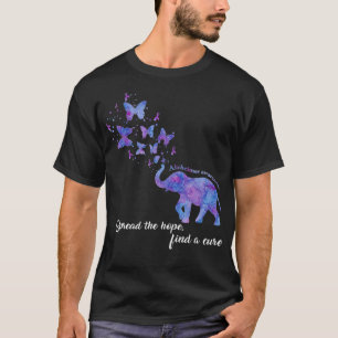 Camiseta Difundir La Esperanza Encuentra Una Cure Alzheimer