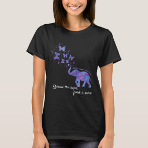 Camiseta Difundir La Esperanza Encuentra Una Cure Alzheimer