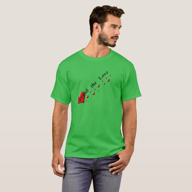 Camiseta Difundir los eventos Love Green (Anverso completo)