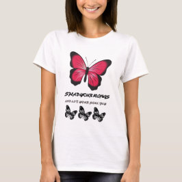 Camiseta Difundir sus alas - Diseño inspirado en mariposa
