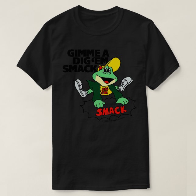 Camiseta Dig Em Smacks Vintage (Diseño del anverso)