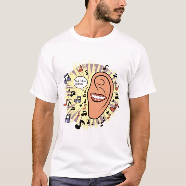 Camiseta Dig That Sound (Anverso)