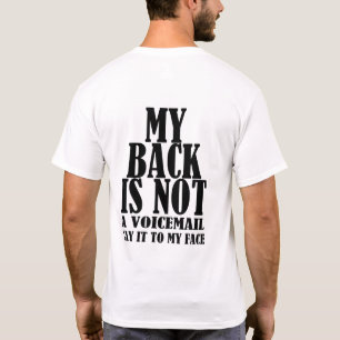 Camiseta Diga A Mi Cara Diciendo Divertidamente
