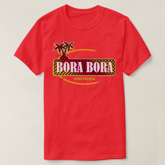Camiseta Diga Bora Bora (Diseño del anverso)