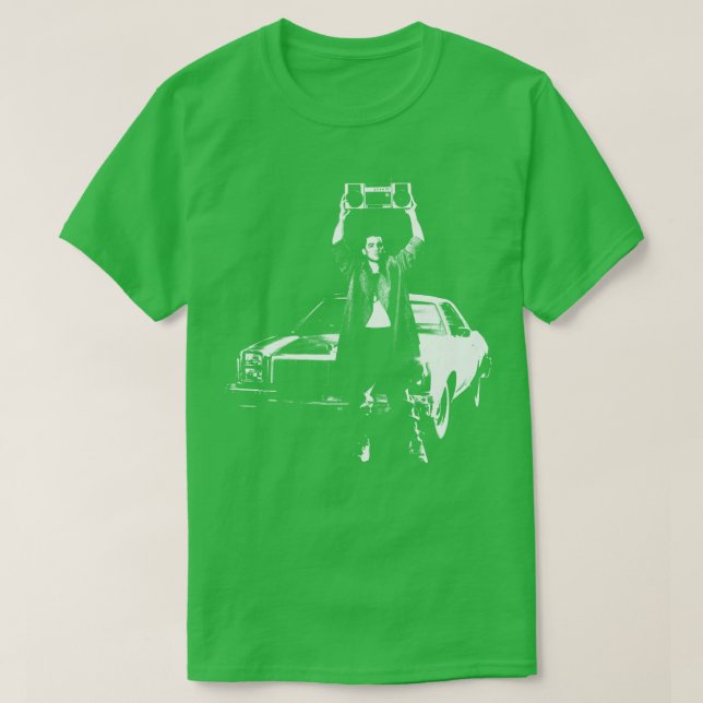 Camiseta Diga Cualquier Cosa El Esténcil Blanco (Diseño del anverso)