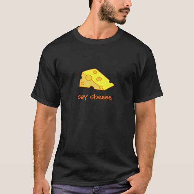 Camiseta ¡Diga el queso! (Anverso)