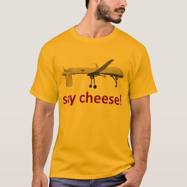 Camiseta ¡diga el queso! (Anverso)