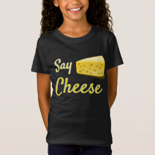 Camiseta Diga el queso - cita divertida