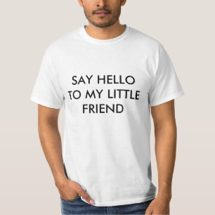 CAMISETA DIGA HOLA A MI PEQUEÑO AMIGO