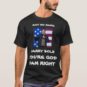 CAMISETA DIGA MI NOMBRE HARRY BOLZ
