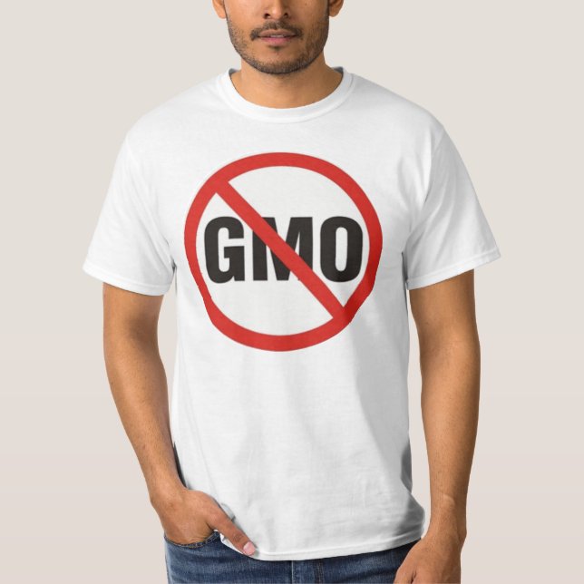 CAMISETA DIGA NO A GMO T (Anverso)