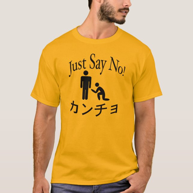Camiseta ¡Diga no a Kancho! (Anverso)