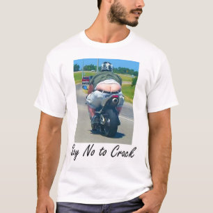 Camiseta Diga no agrietarse