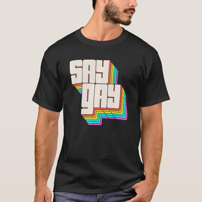 Camiseta Diga Orgullo Gay Florida Trans Gay Gay Lqbtq (Anverso)