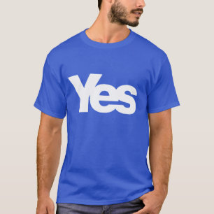CAMISETA ¡DIGA SÍ A ESCOCIA!