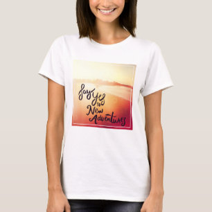 Camiseta Diga sí a las nuevas aventuras