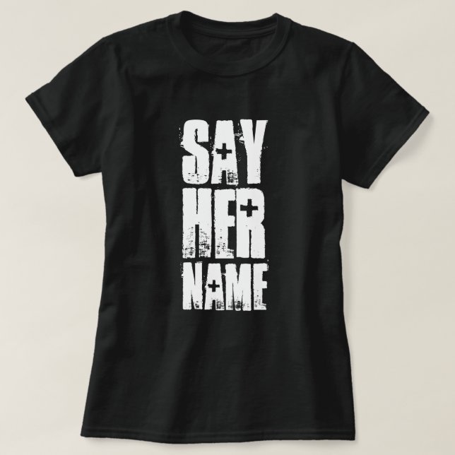 CAMISETA DIGA SU NOMBRE (Diseño del anverso)