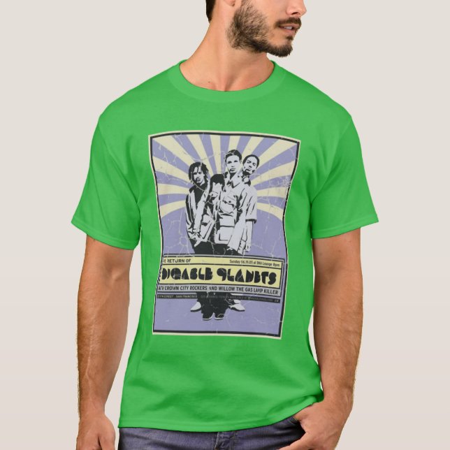 Camiseta Digable Planets Llámame vintage (Anverso)