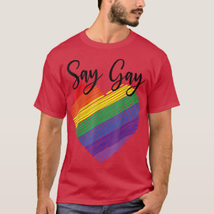 Camiseta Digamos Gay Florida Trans Gay Orgullo Gay LQBTQ 
