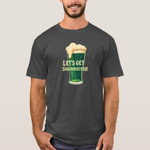 Camiseta Digamos un divertido diseño irlandés