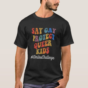 Camiseta Digan Gay Protect Queer Kids #40milesChallenge