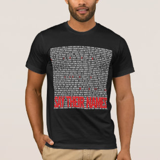 Camiseta digan sus nombres