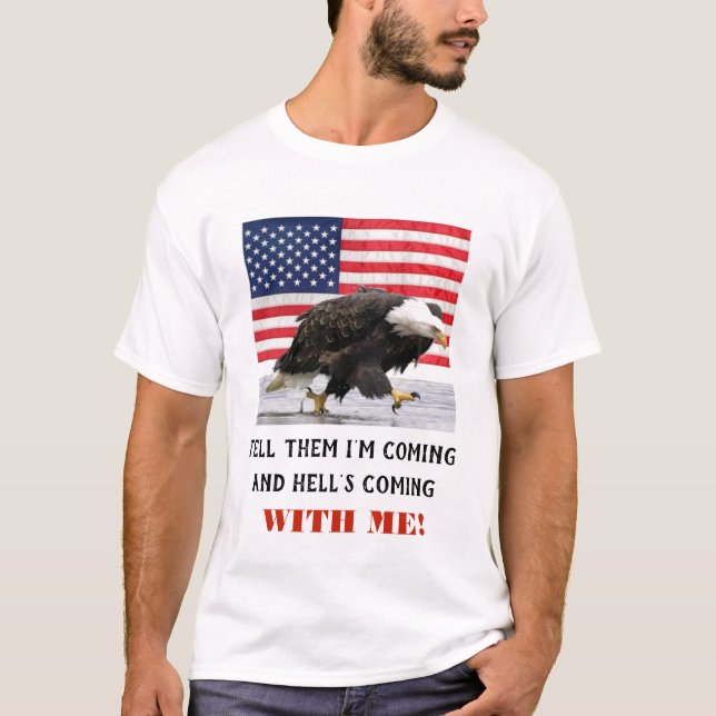 Camiseta ¡¡¡Díganles que voy!!! (Anverso)