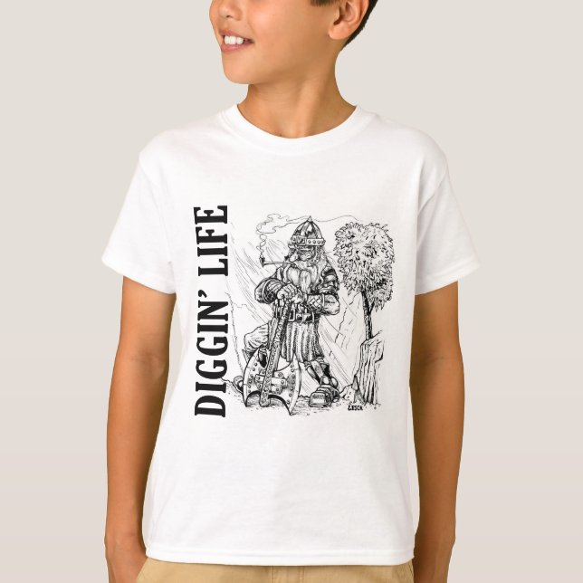 Camiseta Diggin' Life Kids (Anverso)