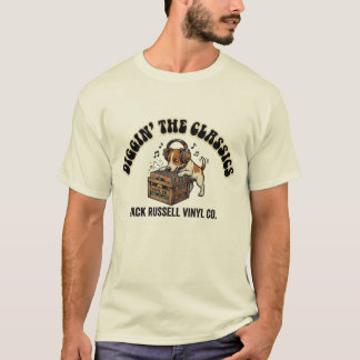 Camiseta Diggin 'The Classics - Jack Russell Vinyl Co.