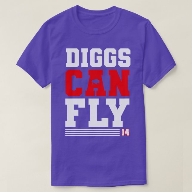 Camiseta Diggs Can Fly Buffalo (Diseño del anverso)