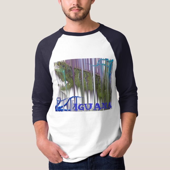 Camiseta digiguana, IGUANA (Anverso)