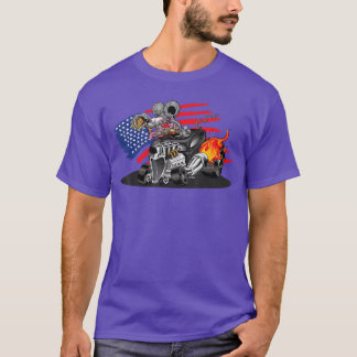 Camiseta DigiRods Rat Rod Racer Varilla Caliente Americana