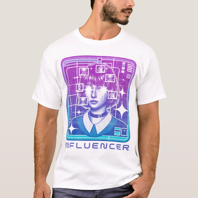Camiseta Digital Dreamscape Influencer Tee (Anverso)