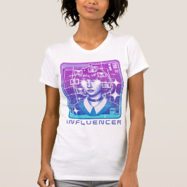 Camiseta Digital Dreamscape Influencer Tee