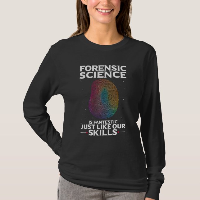 Camiseta Digital Forensic Quote for Forensic Pathologist (Anverso)