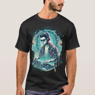 Camiseta Digital Matrix DJ