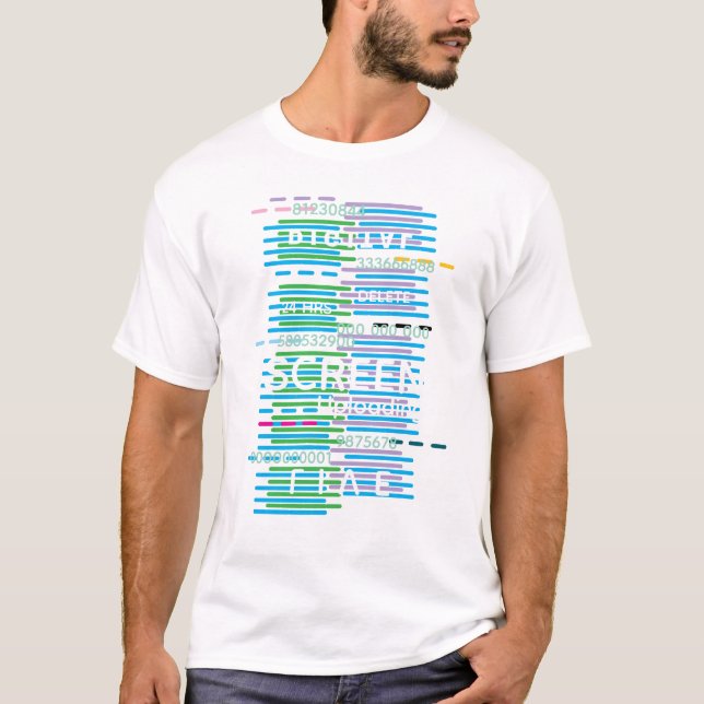 Camiseta "Digital" Men's T-shirt (Anverso)