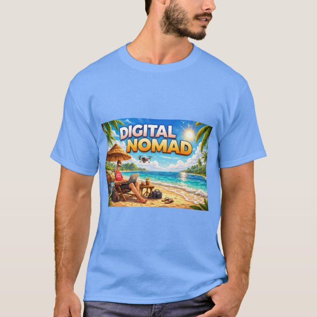 Camiseta Digital Nomad Brewery (Anverso)