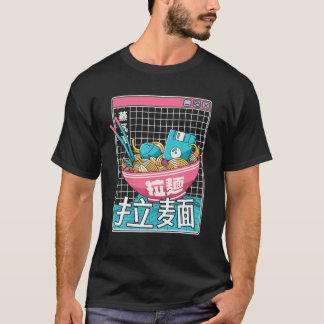 Camiseta Digital Ramen Bowl Japan Style Pastel Otaku Anime